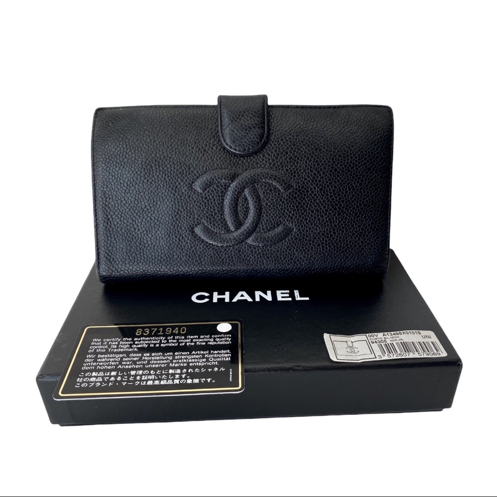 Chanel Cavair CC Timeless Wallet